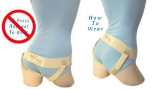 Lauftex Pelvic Support Belt, Organ Prolapse Underwear 
